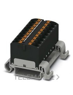 BLQ.PTFIX 18X4-NS35A BK DISTR.ALINEACIÓN