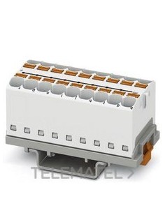 BLQ.PTFIX 18X4-NS35 WH DISTR.ALINEACIÓN