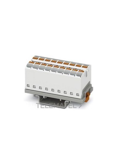 BLQ.PTFIX 18X4-NS35 WH DISTR.ALINEACIÓN