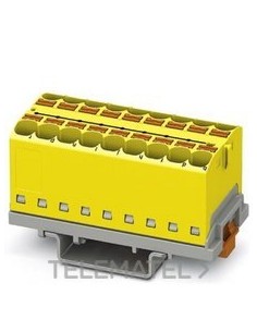 BLQ.PTFIX 18X4-NS35 YE DISTR.ALINEACIÓN