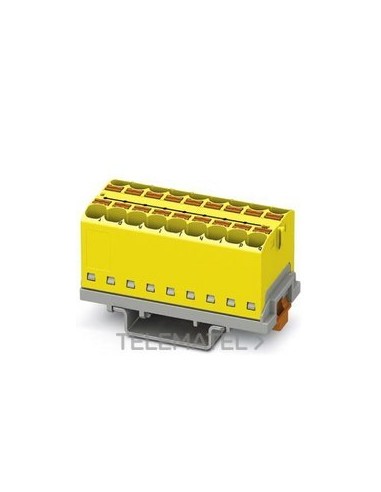 BLQ.PTFIX 18X4-NS35 YE DISTR.ALINEACIÓN