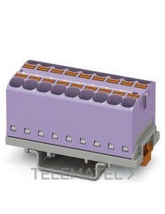 BLQ.PTFIX 18X4-NS35 VT DISTR.ALINEACIÓN