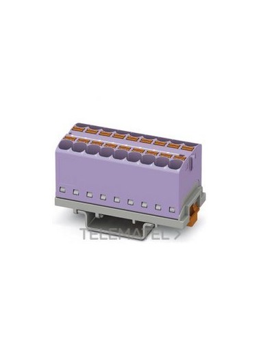 BLQ.PTFIX 18X4-NS35 VT DISTR.ALINEACIÓN