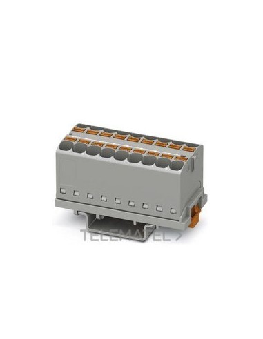 BLQ.PTFIX 18X4-NS35 GY DISTR.ALINEACIÓN