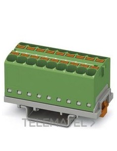 BLQ.PTFIX 18X4-NS35 GN DISTR.ALINEACIÓN