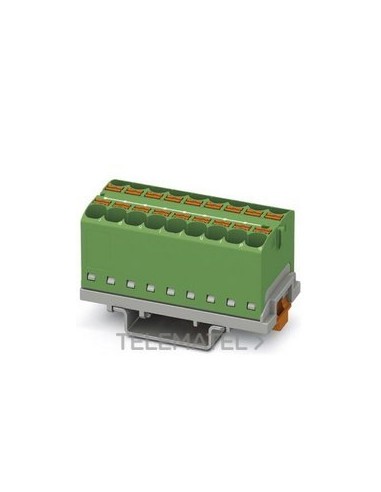 BLQ.PTFIX 18X4-NS35 GN DISTR.ALINEACIÓN