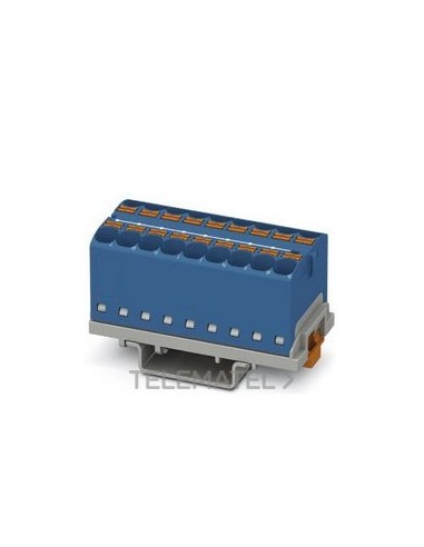 BLQ.PTFIX 18X4-NS35 BU DISTR.ALINEACIÓN