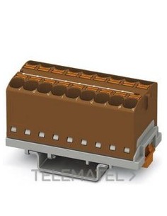 BLQ.PTFIX 18X4-NS35 BN DISTR.ALINEACIÓN