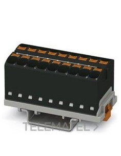 BLQ.PTFIX 18X4-NS35 BK DISTR.ALINEACIÓN