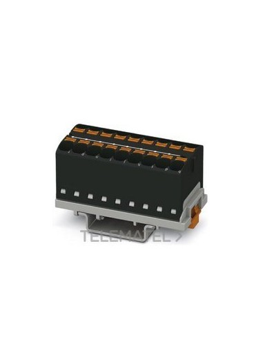 BLQ.PTFIX 18X4-NS35 BK DISTR.ALINEACIÓN