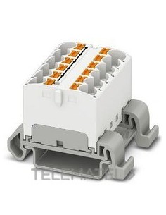 BLQ.PTFIX 12X4-NS35A WH DISTR.ALINEACIÓN