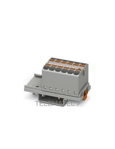 BLQ.PTFIX 12X4-NS35 GY DISTR.ALINEACIÓN