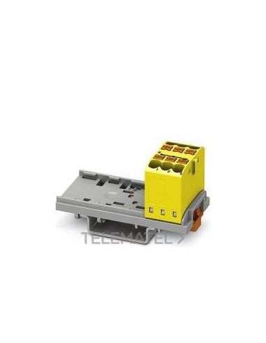 BLOQUE P/DISTR.PTFIX 6X2,5-NS35 YE