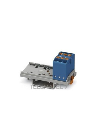 BLOQUE P/DISTR.PTFIX 6X2,5-NS35 BU