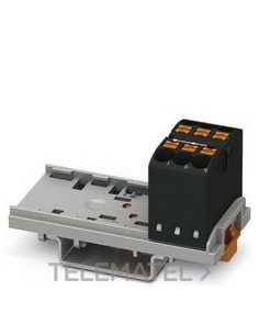 BLOQUE P/DISTR.PTFIX 6X2,5-NS35 BK