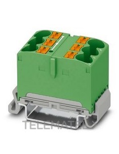 BLQ.DISTR.PTFIX 6X10/S-NS35A GN MONT.NS