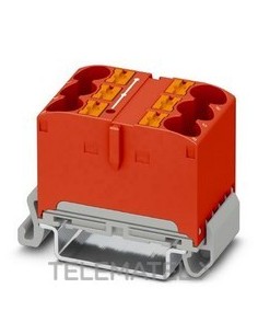 BLQ.DISTR.PTFIX 6X10/S-NS35A RD MONT.NS