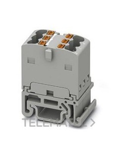 BLOQUE P/DISTR.PTFIX 6X1,5-NS15A GY