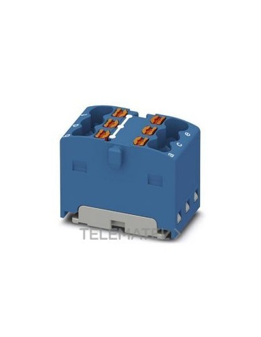 BLOQUE P/DISTR.PTFIX 6X1,5-G BU
