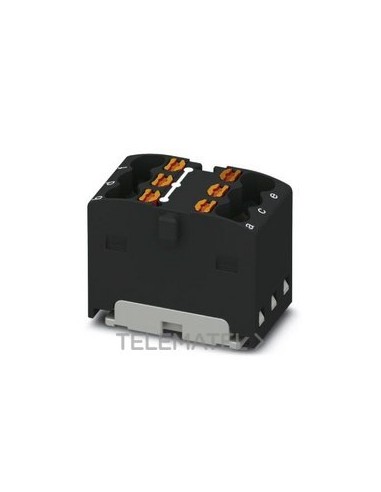BLOQUE P/DISTR.PTFIX 6X1,5-G BK