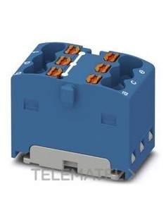 BLOQUE PARA DISTRIBUCIÓN PTFIX 6X1,5 BU