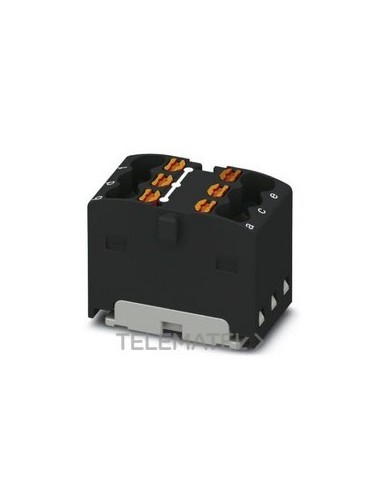 BLOQUE PARA DISTRIBUCIÓN PTFIX 6X1,5 BK