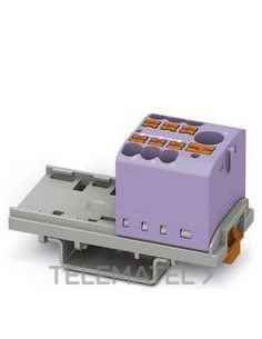 BLOQUE P/DISTR.PTFIX 6/6X2,5-NS35 VT