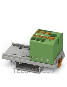 BLOQUE P/DISTR.PTFIX 6/6X2,5-NS35 GN