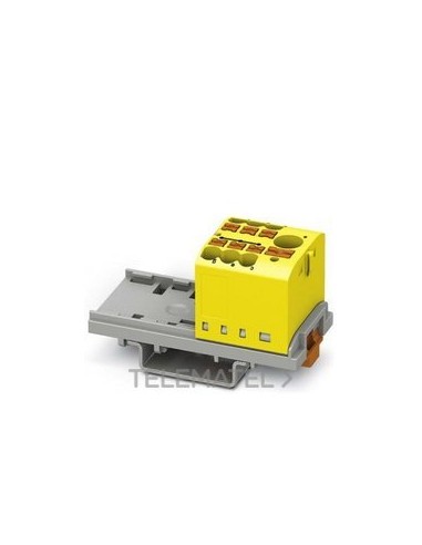 BLOQUE P/DISTR.PTFIX 6/6X2,5-NS35 YE