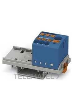 BLOQUE P/DISTR.PTFIX 6/6X2,5-NS35 BU