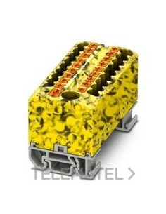 BLOQUE P/DISTR.PTFIX 6/18X2,5-NS15A-FE