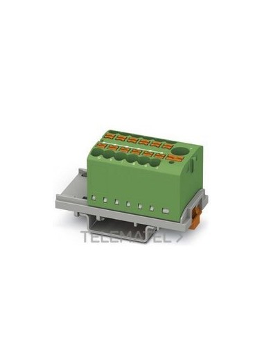 BLOQUE P/DISTR.PTFIX 6/12X2,5-NS35 GN
