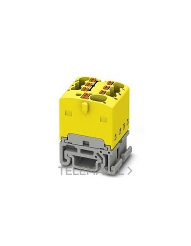 BLQ.DISTR.PTFIX 4/6X1,5-NS15A YE 500 V 1