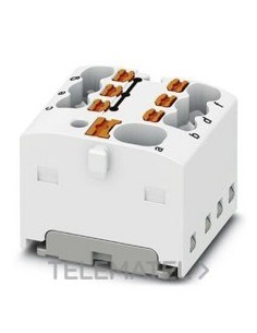 BLQ.DISTR.PTFIX 4/6X1,5-G WH 450V 17,5A