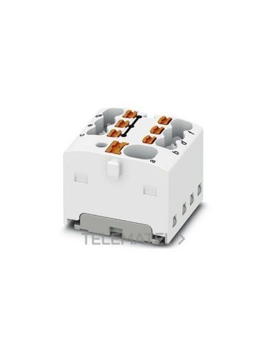 BLQ.DISTR.PTFIX 4/6X1,5-G WH 450V 17,5A