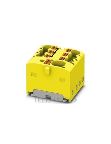 BLQ.DISTR.PTFIX 4/6X1,5-G YE 450V 17,5A