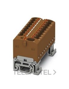 BLQ.DISTR.PTFIX 4/18X1,5-NS15A BN 500V