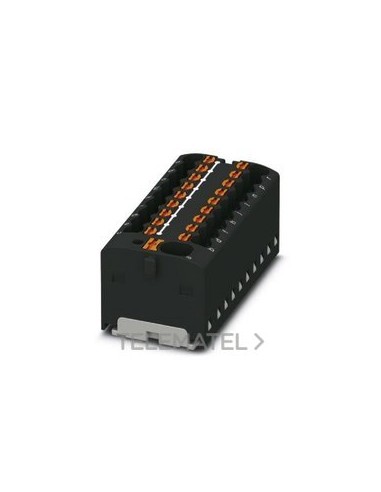 BLQ.DISTR.PTFIX 4/18X1,5 BK 450V 17,5A