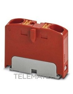 BLQ.DISTR.PTFIX 2X4 RD 450V 32A CX.PUSH-