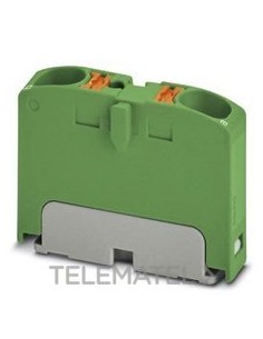 BLQ.DISTR.PTFIX 2X4 GN 450V 32A CX.PUSH-