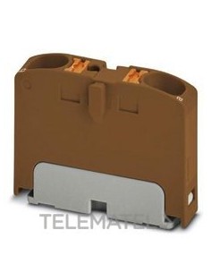 BLQ.DISTR.PTFIX 2X4 BN 450V 32A CX.PUSH-