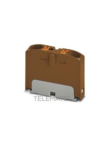 BLQ.DISTR.PTFIX 2X4 BN 450V 32A CX.PUSH-