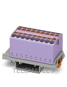 BLOQUE P/DISTR.PTFIX 18X2,5-NS35 VT