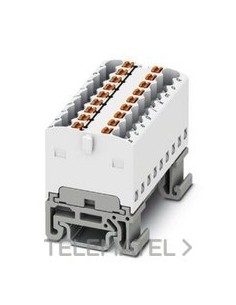 BLOQUE P/DISTR.PTFIX 18X1,5-NS15A WH