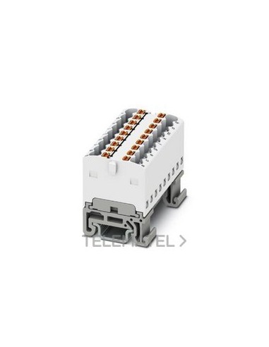 BLOQUE P/DISTR.PTFIX 18X1,5-NS15A WH
