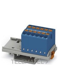 BLOQUE P/DISTR.PTFIX 12X2,5-NS35 BU