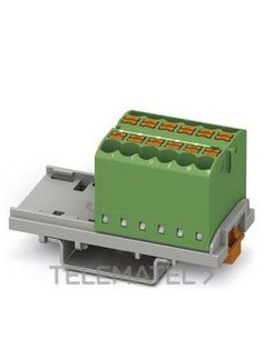 BLOQUE P/DISTR.PTFIX 12X2,5-NS35 GN