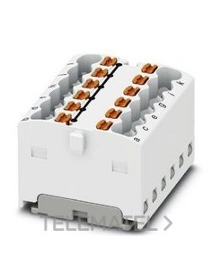 BLOQUE PARA DISTRIBUCIÓN PTFIX 12X1,5 WH