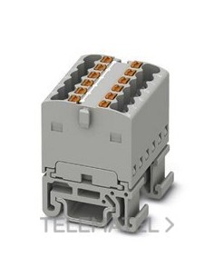 BLOQUE P/DISTR.PTFIX 12X1,5-NS15A GY