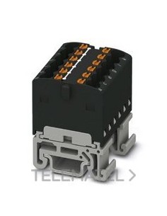 BLOQUE P/DISTR.PTFIX 12X1,5-NS15A BK